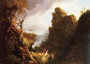Thomas Cole Indian Sacrifice, Kaaterskill Falls and North South Lake Germany oil painting artist